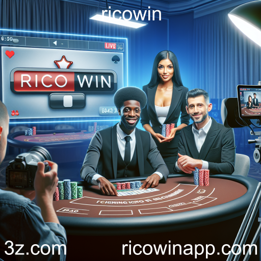 A Emoção dos Jogos de Live Dealer no Ricowin